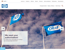 Tablet Screenshot of deif.es